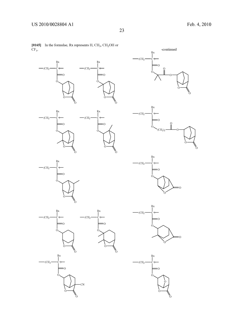 RESIST COMPOSITION AND METHOD OF FORMING PATTERN THEREWITH - diagram, schematic, and image 25