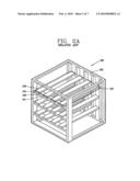 SEAL HARDENING FURNACE OF LIQUID CRYSTAL DISPLAY DEVICE HAVING RACK BAR diagram and image