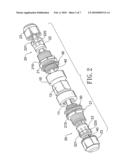 Waterproof cable connector diagram and image