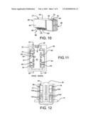 ELECTRICAL COMMUNICATION SYSTEM HAVING LATCHING AND STRAIN RELIEF FEATURES diagram and image