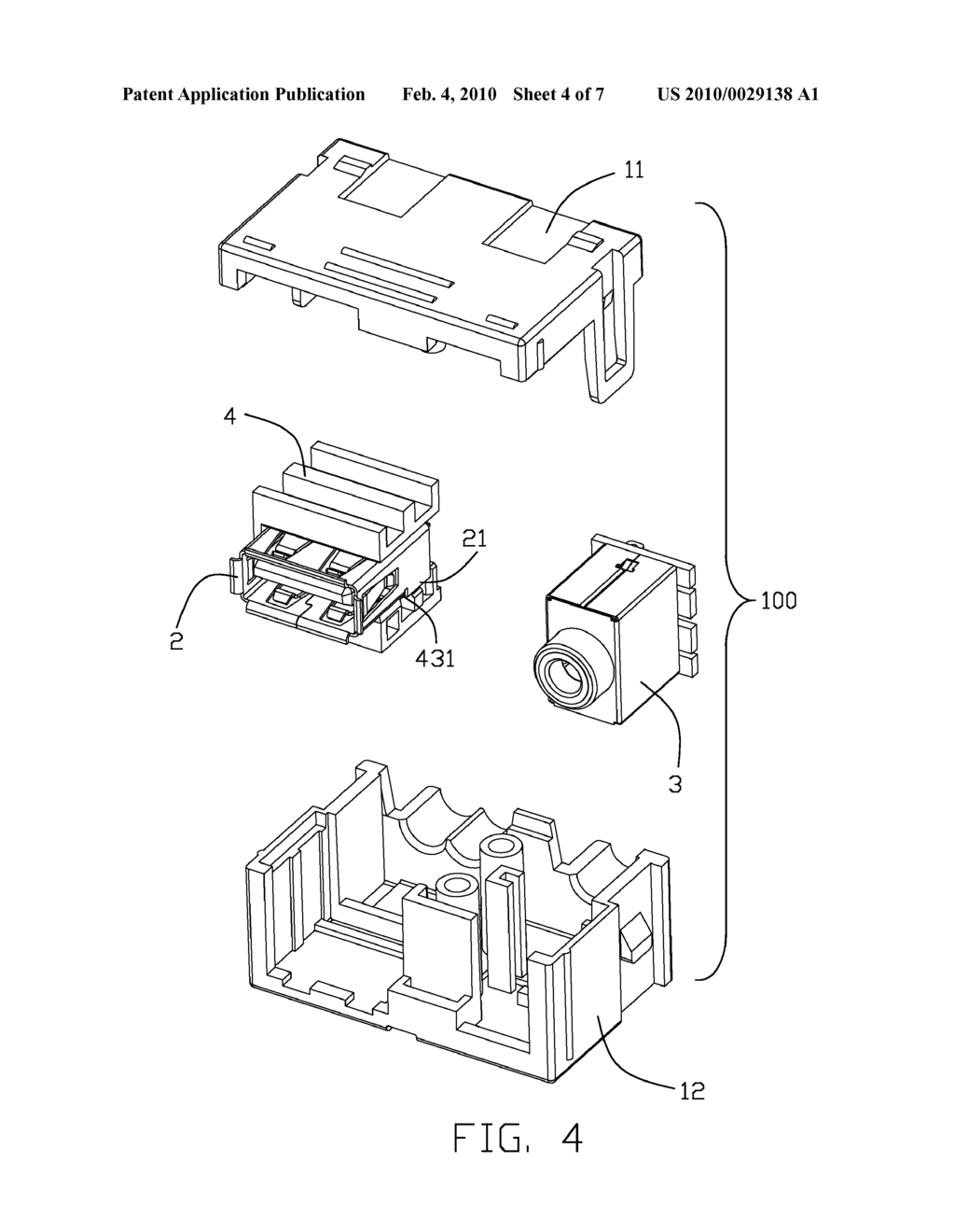 CABLE ASSEMBLY WITH RETAINER FOR HOLDING CONNECTOR - diagram, schematic, and image 05