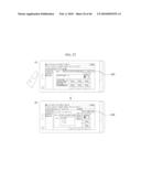 MOBILE TERMINAL CAPABLE OF PROVIDING WEB BROWSING FUNCTION AND METHOD OF CONTROLLING THE MOBILE TERMINAL diagram and image