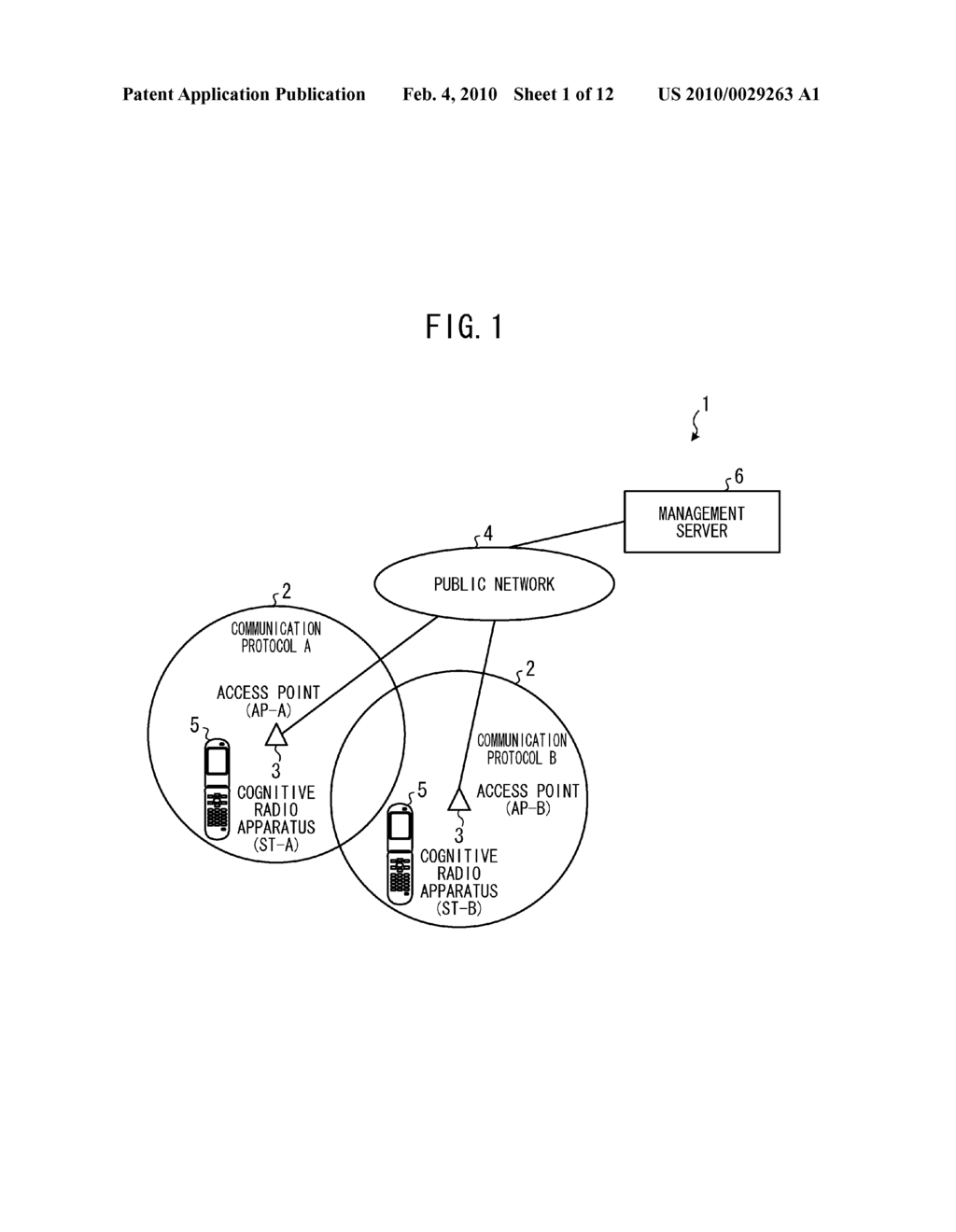 COGNITIVE RADIO SYSTEM, COGNITIVE RADIO APPARATUS, MANAGEMENT SERVER, COGNITIVE RADIO METHOD AND RECORDING MEDIUM - diagram, schematic, and image 02