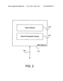 Display of Menu Commands for Voice Driven Character Control diagram and image