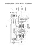 POWER OUTPUT APPARATUS, HYBRID VEHICLE PROVIDED WITH THE SAME, AND CONTROL METHOD OF POWER OUTPUT APPARATUS diagram and image