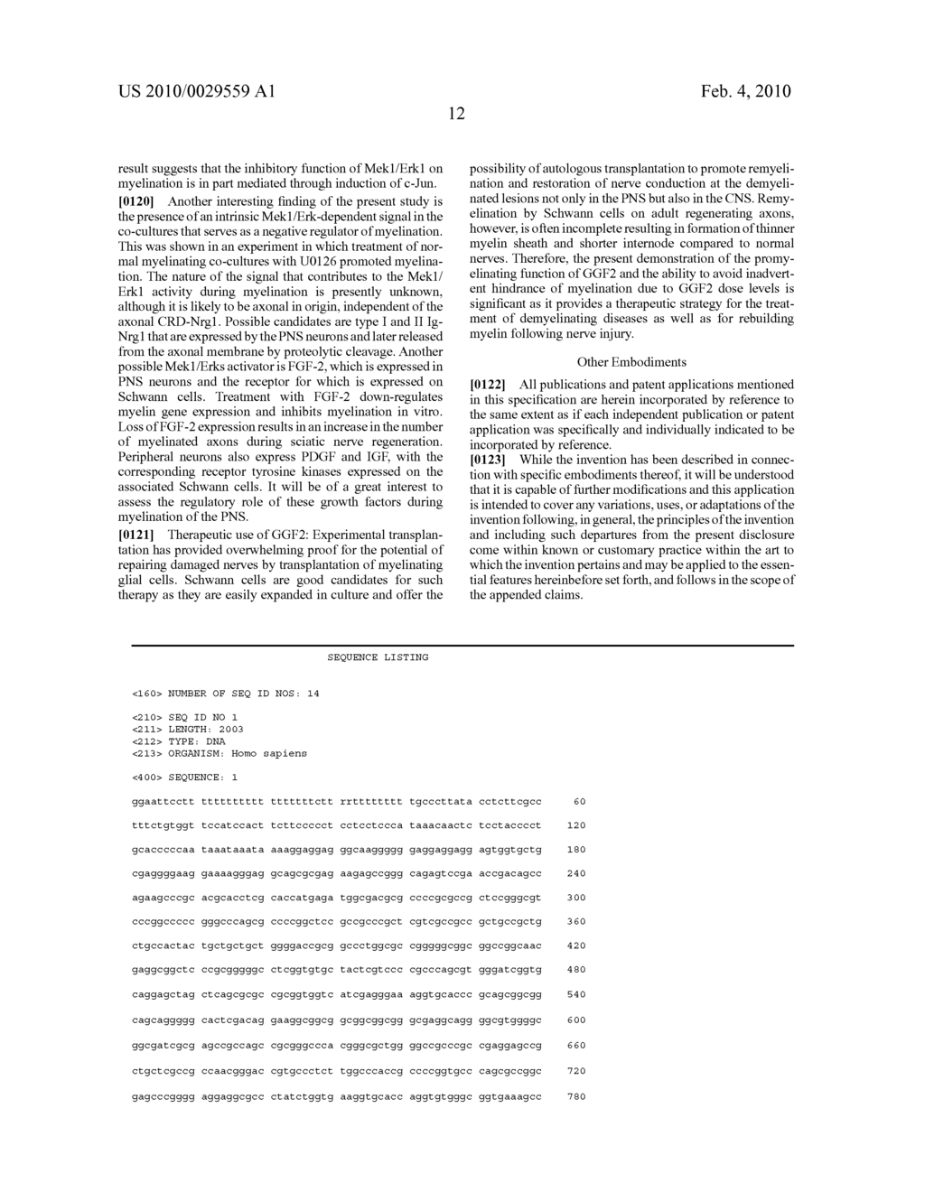 Method for achieving desired glial growth factor 2 plasma levels - diagram, schematic, and image 28