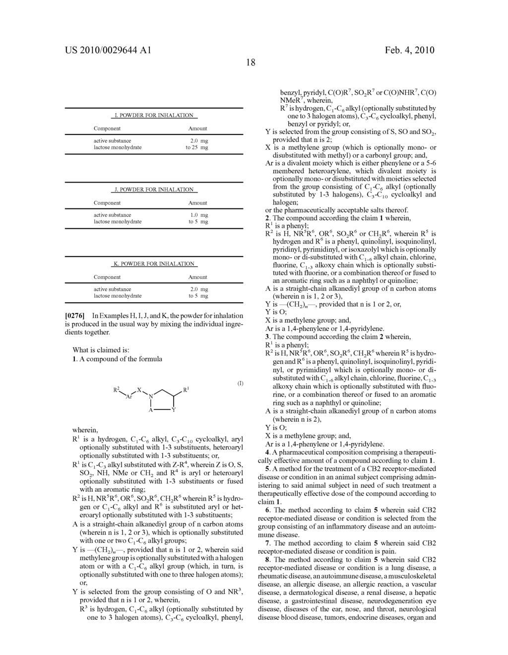 Compounds Which Modulate The CB2 Receptor - diagram, schematic, and image 19