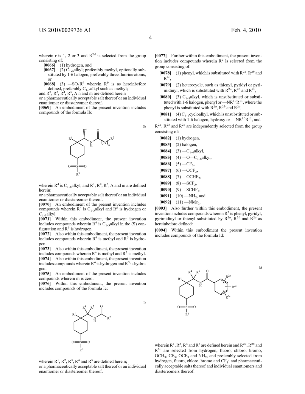 CYCLOHEXANESULFONYL DERIVATIVES AS GLYT1 INHIBITORS TO TREAT SCHIZOPHRENIA - diagram, schematic, and image 05