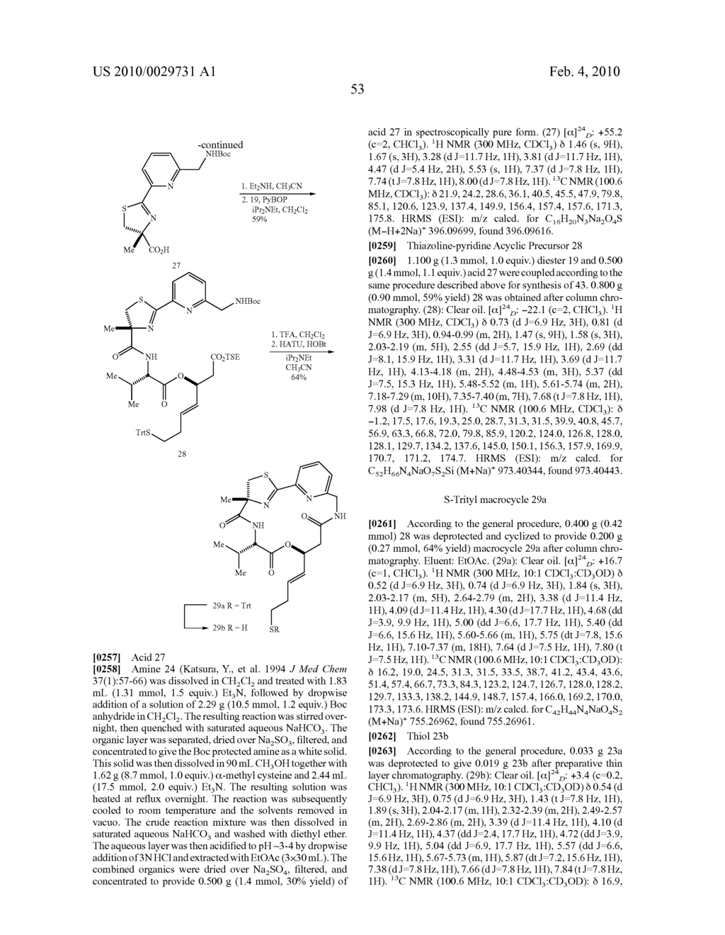 Method for preparing largazole analogs and uses thereof - diagram, schematic, and image 59