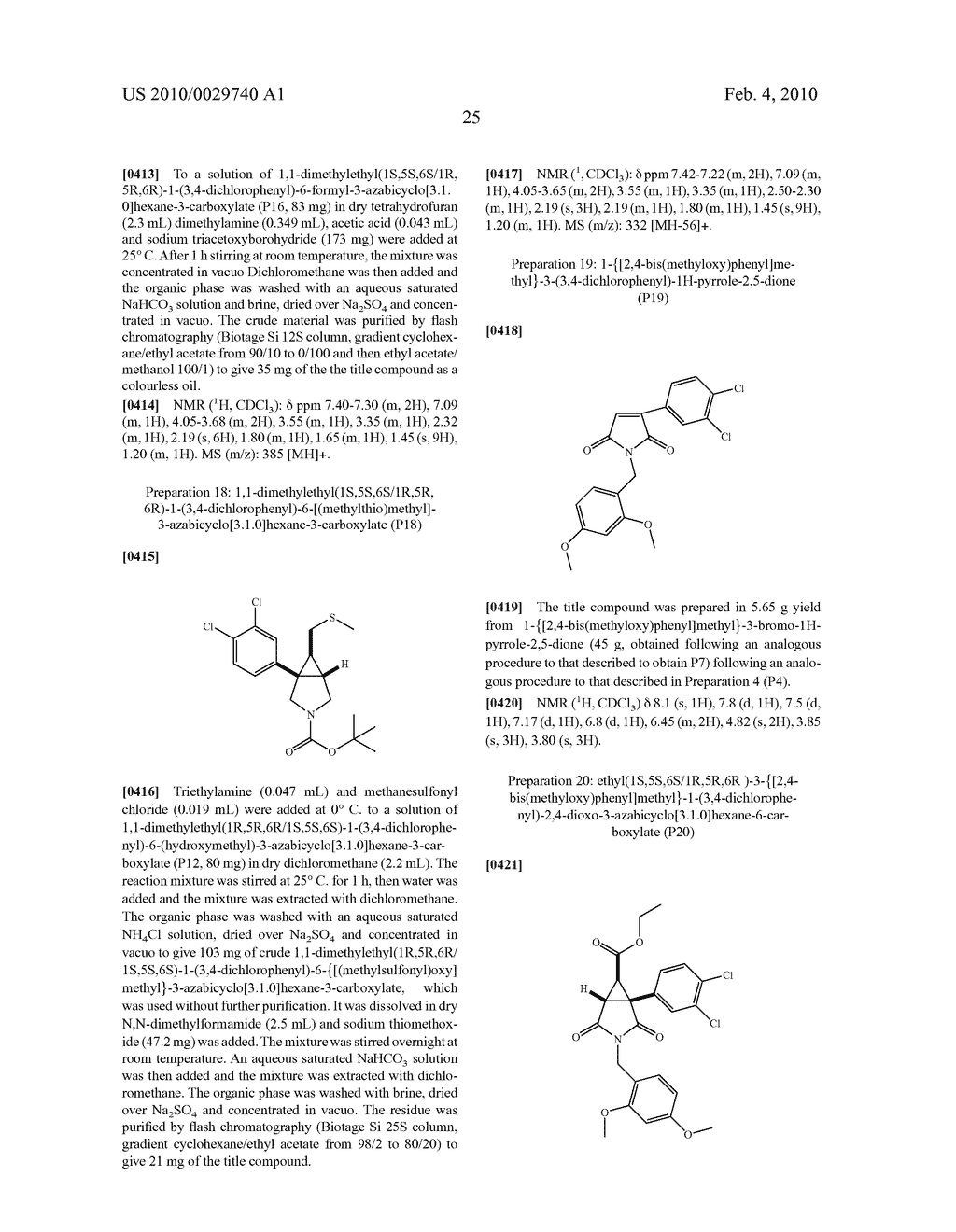 AZABICYCLIC COMPOUNDS AS SEROTONIN, DOPAMINE AND NOREPINEPHRINE RE-UPTAKE INHIBITORS - diagram, schematic, and image 26