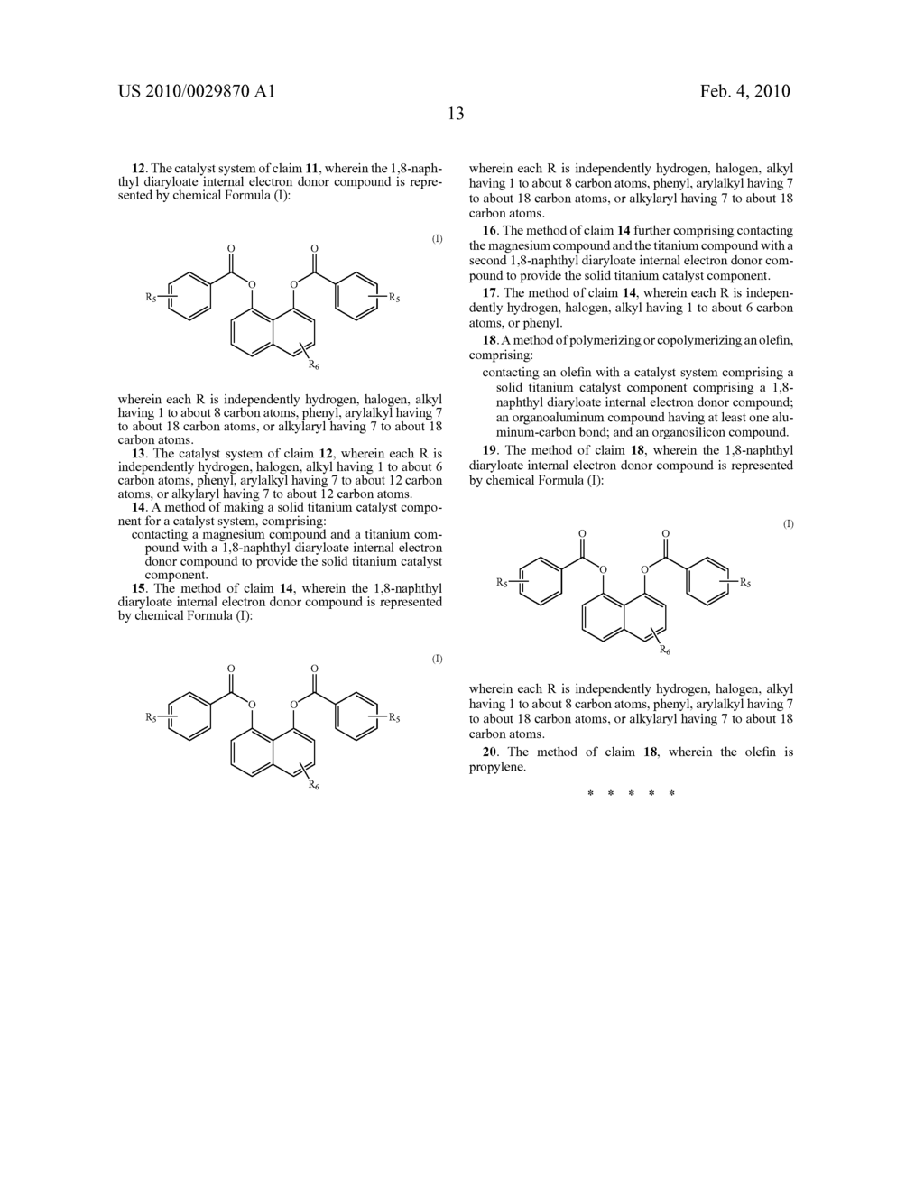 INTERNAL DONOR FOR OLEFIN POLYMERIZATION CATALYSTS - diagram, schematic, and image 17