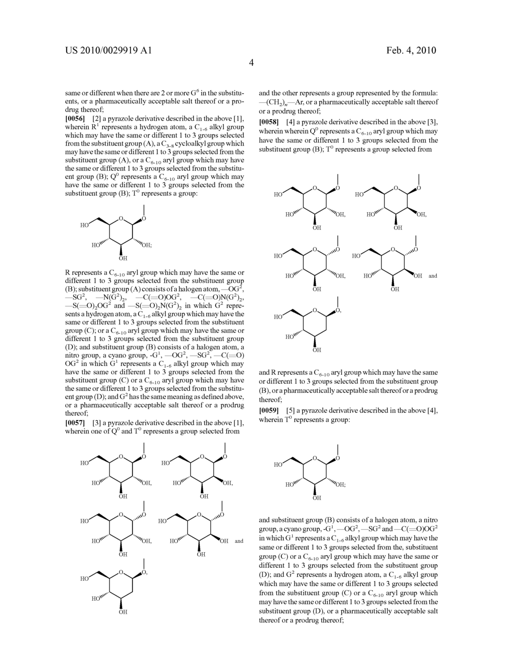 PYRAZOLE DERIVATIVE, MEDICINAL COMPOSITION CONTAINING THE SAME, MEDICINAL USE THEREOF AND INTERMEDIATE IN PRODUCING THE SAME - diagram, schematic, and image 06