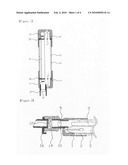 Glucose meter with er:yag laser lancing device diagram and image