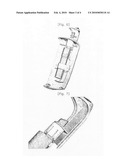 Glucose meter with er:yag laser lancing device diagram and image