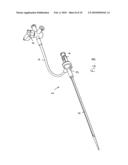 Stretchable-diameter inserter for hemodynamic studies and related operations diagram and image