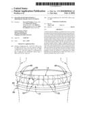 Fixation band for affixing a prosthetic heart valve to tissue diagram and image