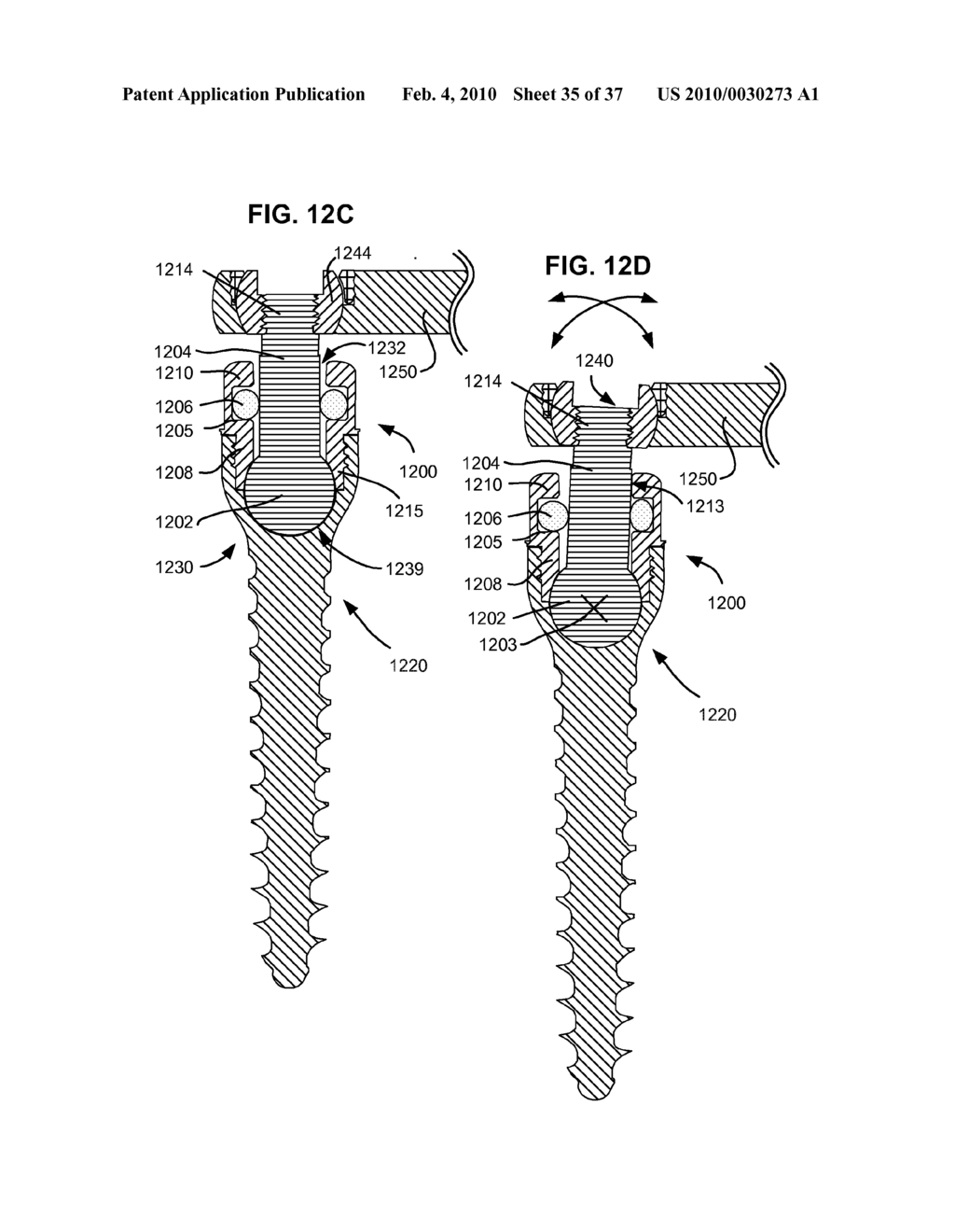 VERSATILE POLYAXIAL CONNECTOR ASSEMBLY AND METHOD FOR DYNAMIC STABILIZATION OF THE SPINE - diagram, schematic, and image 36