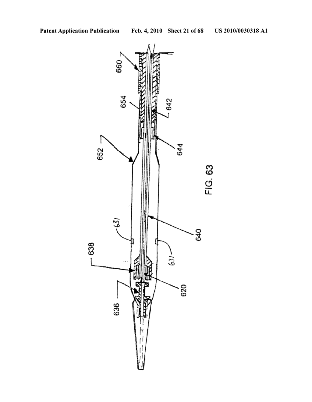 Dual Capture Device for Stent Graft Delivery System and Method for Capturing a Stent Graft - diagram, schematic, and image 22