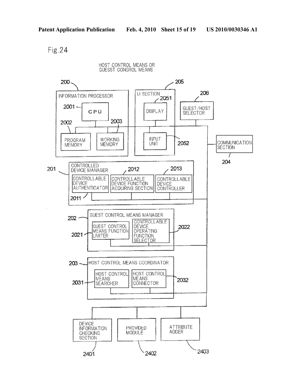 CONTROL SYSTEM AND CONTROL METHOD FOR CONTROLLING CONTROLLABLE DEVICE SUCH AS PERIPHERAL DEVICE, AND COMPUTER PROGRAM FOR CONTROL - diagram, schematic, and image 16