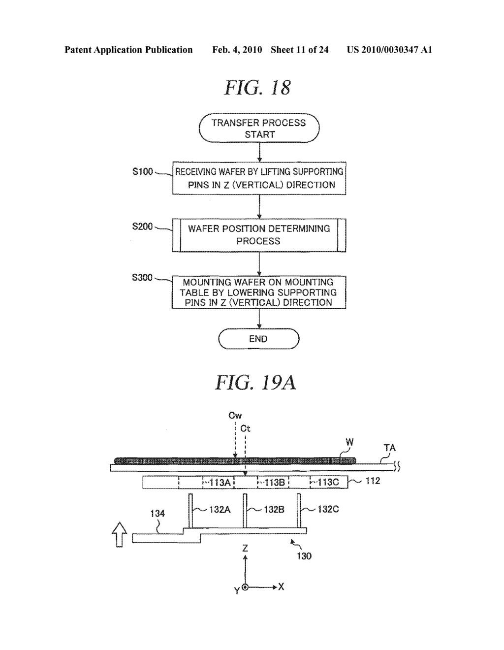 SUBSTRATE POSITION DETERMINING METHOD, SUBSTRATE POSITION DETECTING METHOD, AND SUBSTRATE COLLECTING METHOD - diagram, schematic, and image 12