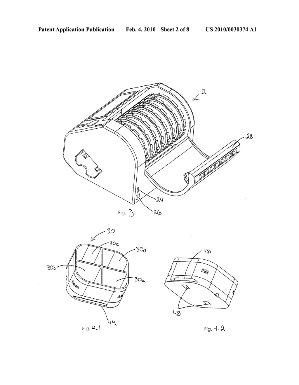 Medication dispenser - diagram, schematic, and image 03