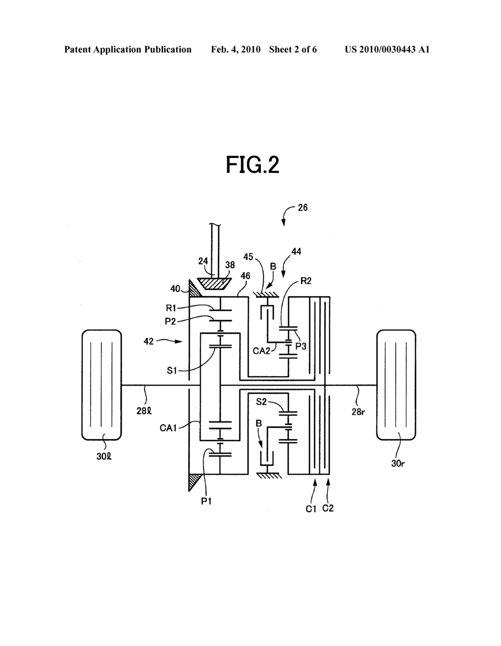 CONTROL DEVICE FOR VEHICULAR DIFFERENTIAL LIMITING APPARATUS - diagram, schematic, and image 03