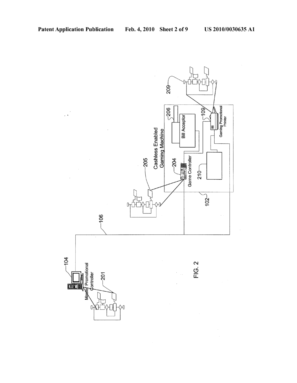 METHOD AND APPARATUS FOR GAMING PROMOTIONAL PRINTER - diagram, schematic, and image 03