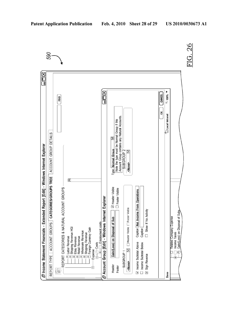 MULTI-COMPANY BUSINESS ACCOUNTING SYSTEM AND METHOD FOR SAME INCLUDING ACCOUNT BALANCE - diagram, schematic, and image 29