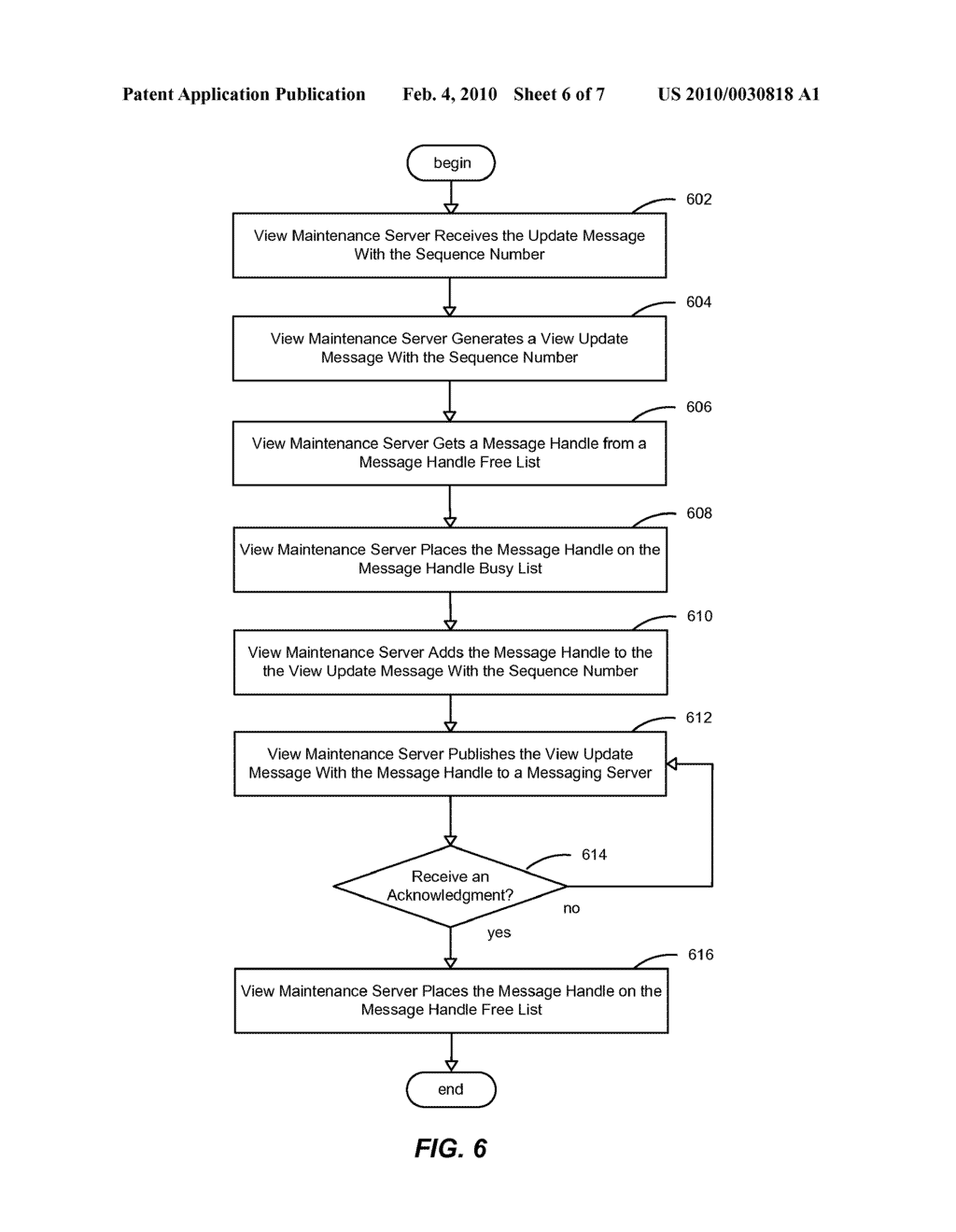 SYSTEM AND METHOD FOR APPLYING ONCE A TRANSACTION DELIVERED IN A MESSAGE PUBLISHED ASYNCHRONOUSLY IN A DISTRIBUTED DATABASE - diagram, schematic, and image 07