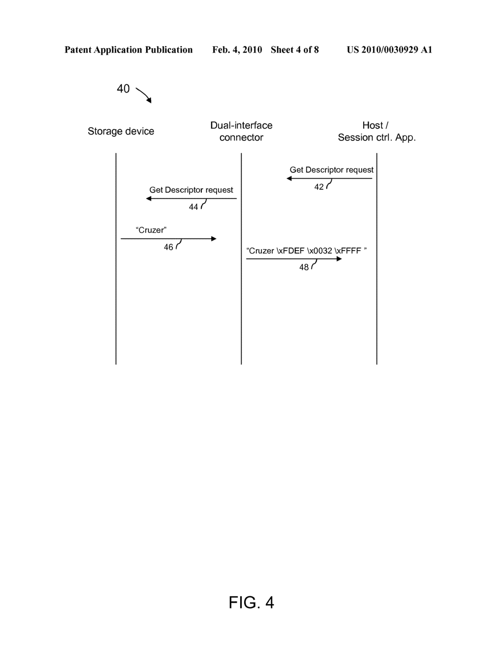 DEVICE FOR CONNECTION WITH A STORAGE DEVICE AND A HOST - diagram, schematic, and image 05