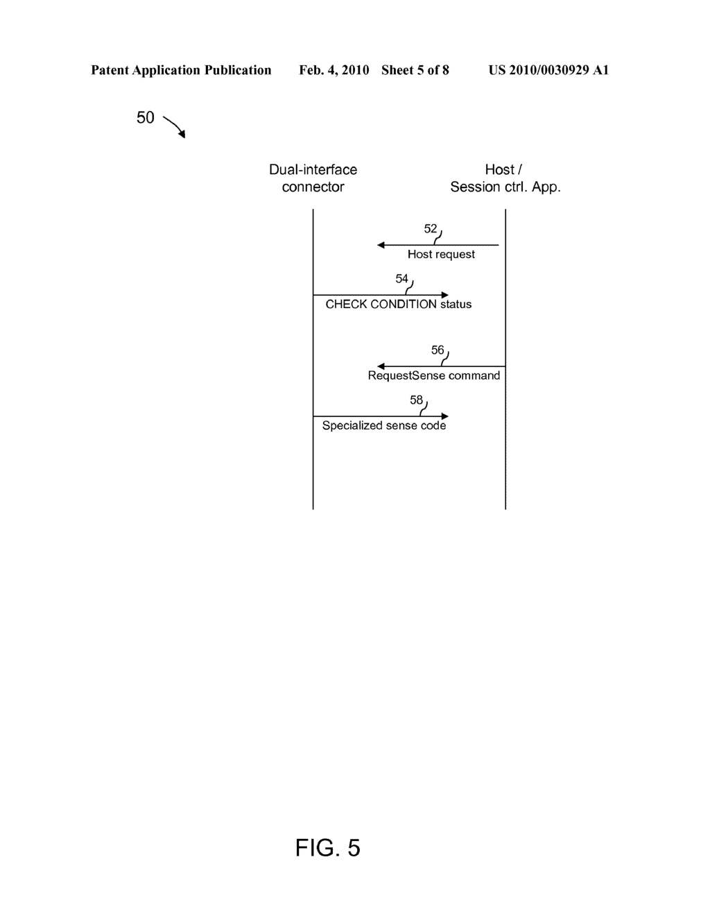 DEVICE FOR CONNECTION WITH A STORAGE DEVICE AND A HOST - diagram, schematic, and image 06