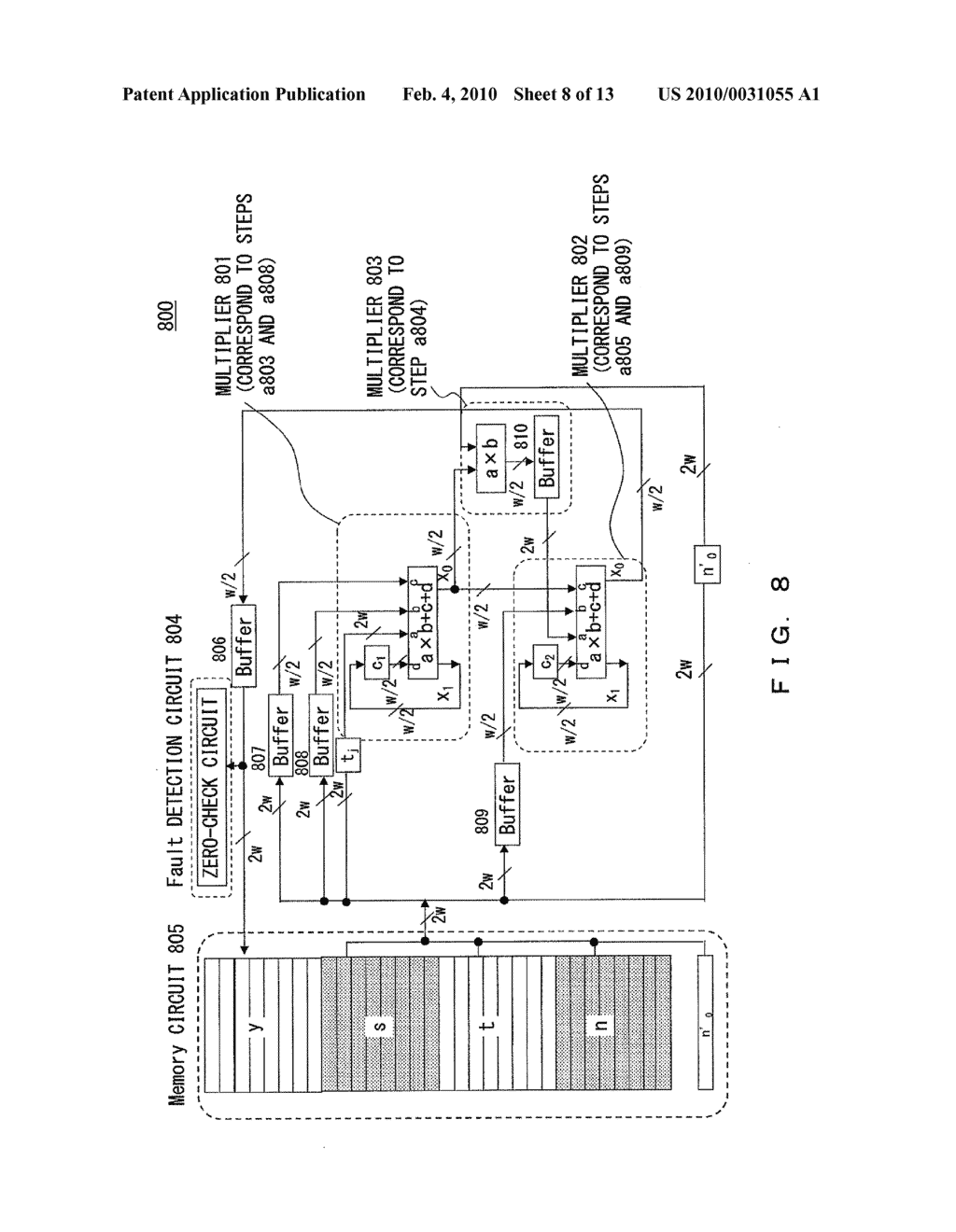 EMBEDDED DEVICE HAVING COUNTERMEASURE FUNCTION AGAINST FAULT ATTACK - diagram, schematic, and image 09
