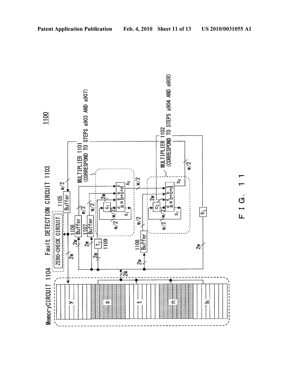 EMBEDDED DEVICE HAVING COUNTERMEASURE FUNCTION AGAINST FAULT ATTACK - diagram, schematic, and image 12