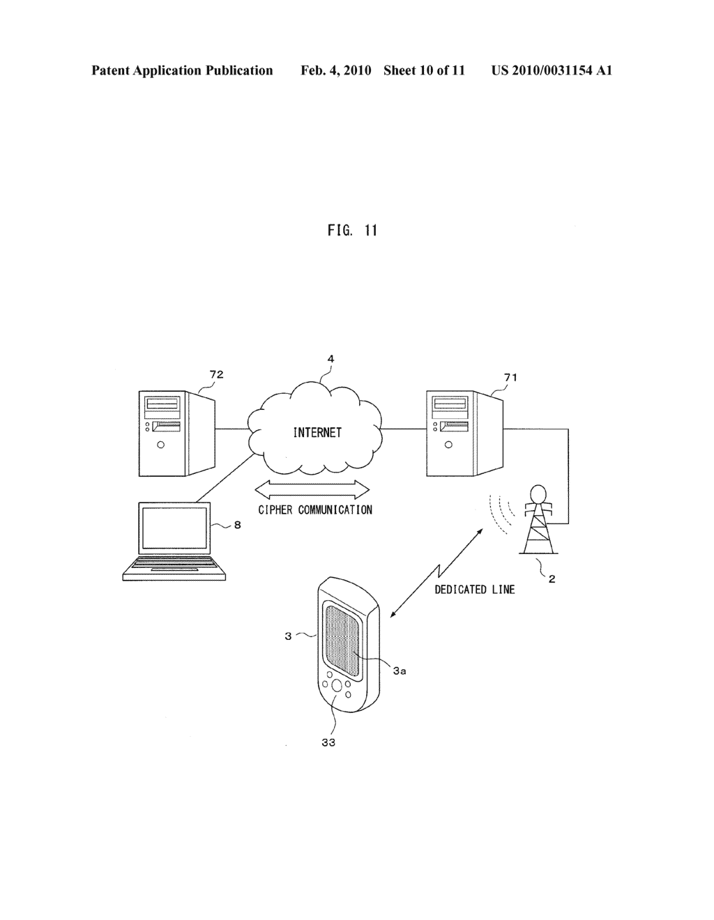 RADIO COMMUNICATION SYSTEM, RADIO EQUIPMENT, AND SERVER - diagram, schematic, and image 11