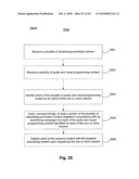 Viewer interface for a content delivery system diagram and image