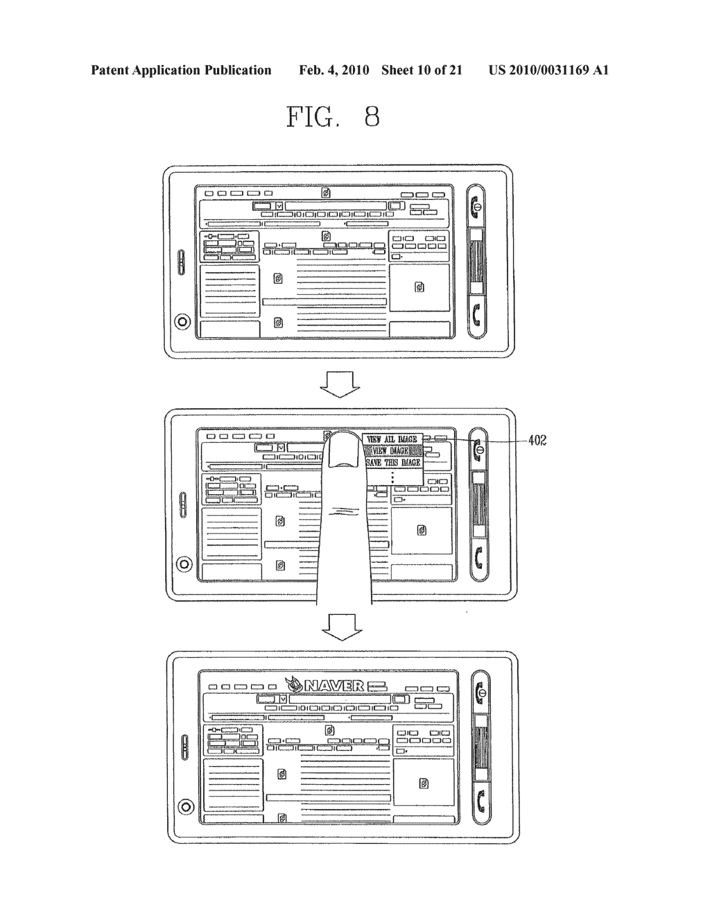 MOBILE TERMINAL AND IMAGE CONTROL METHOD THEREOF - diagram, schematic, and image 11