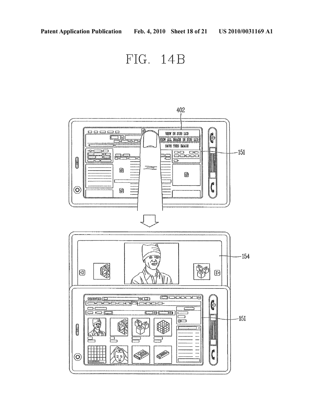 MOBILE TERMINAL AND IMAGE CONTROL METHOD THEREOF - diagram, schematic, and image 19