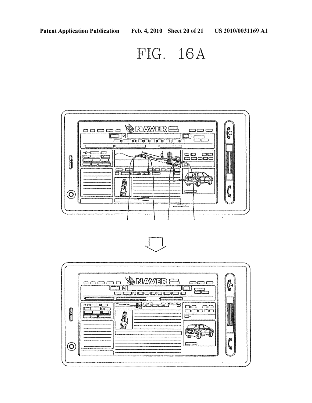 MOBILE TERMINAL AND IMAGE CONTROL METHOD THEREOF - diagram, schematic, and image 21