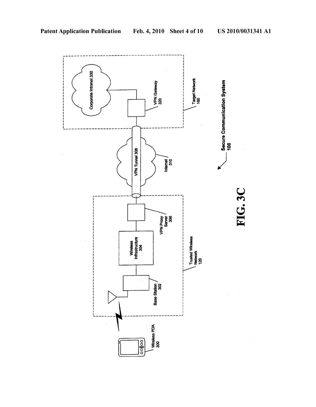 SYSTEMS AND METHODS FOR SECURE COMMUNICATION OVER A WIRELESS NETWORK - diagram, schematic, and image 05