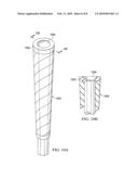 Portable golf ball damage repair device diagram and image