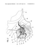 CLOTHES DRYER MOTOR WITH BROKEN BELT SWITCH diagram and image