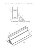 ADA COMPLIANT COLLAPSIBLE THRESHOLD FOR USE WITH A SLIDING DOOR ASSEMBLY diagram and image