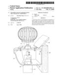 WIND DRIVEN DEVICE FOR PREVENTING THE CLOGGING OF A DOWNSPOUT diagram and image