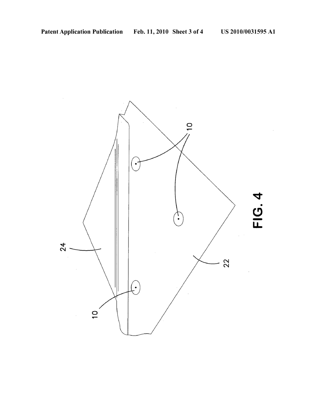 Roofing plate, installation and method therefor - diagram, schematic, and image 04