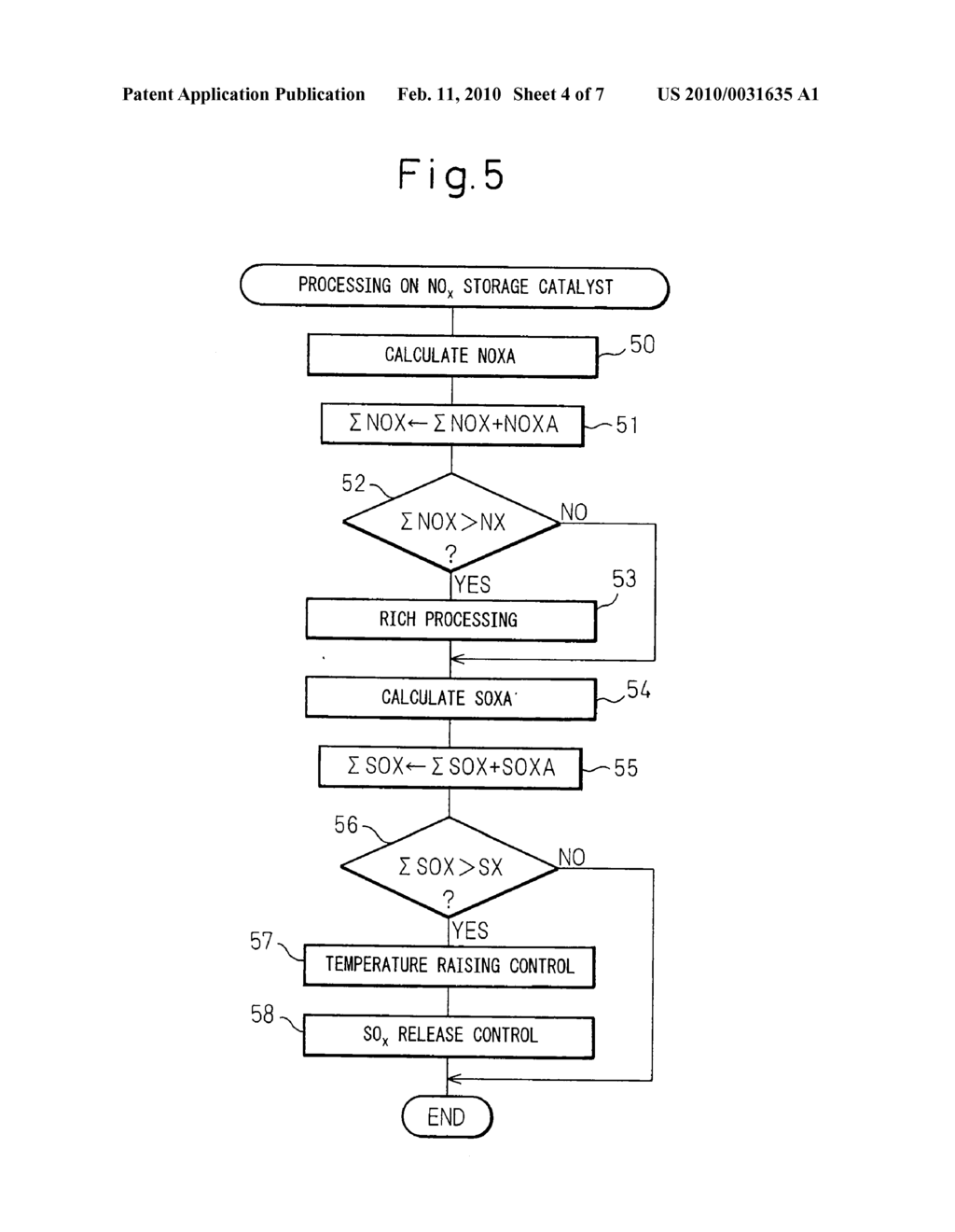 EXHAUST GAS PURIFICATION APPARATUS FOR INTERNAL COMBUSTION ENGINE - diagram, schematic, and image 05