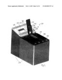  SAMPLE HANDLING DEVICE FOR AND A METHOD OF HANDLING A SAMPLE diagram and image