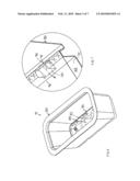 Food container liquid isolation diagram and image