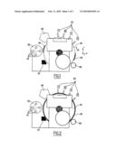 DEVICE FOR PRINTING BY TRANSFER ONTO A CYLINDRICAL PRINTING MEDIUM diagram and image