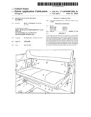 FOLDING SEAT WITH MOVABLE BACKREST diagram and image