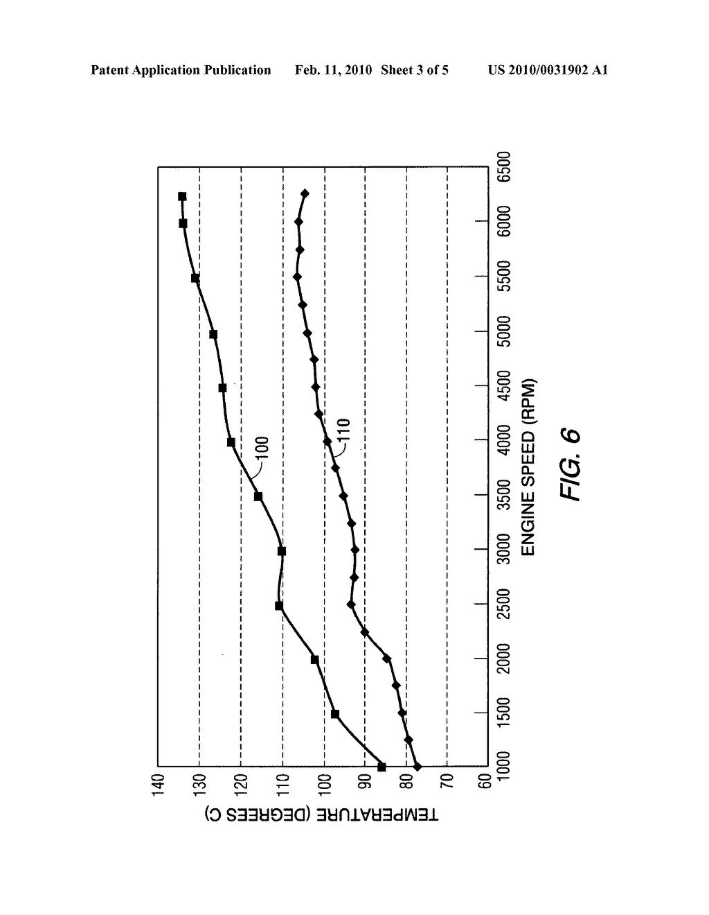 Outboard motor cooling system with inserts to affect operating temperatures - diagram, schematic, and image 04